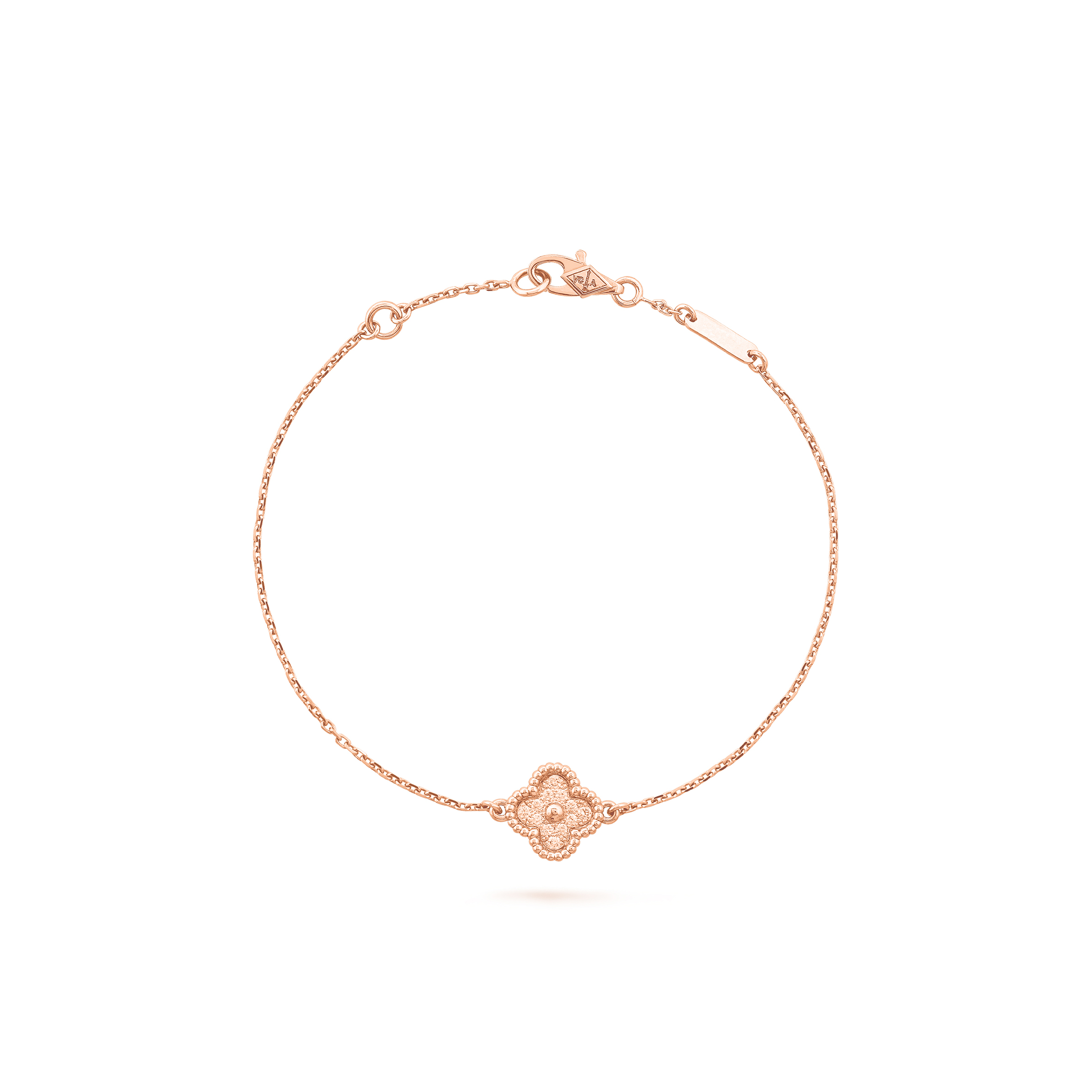 VAN CLEEF ARPELS SWEET ALHAMBRA BRACELET - ROSE GOLD  VCARO8DC00